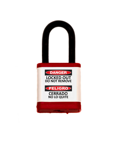 Lockout Safety Padlock, 700 Series, 1.5
